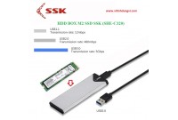 HDD BOX SSD M2 SSK - SHE-C320
